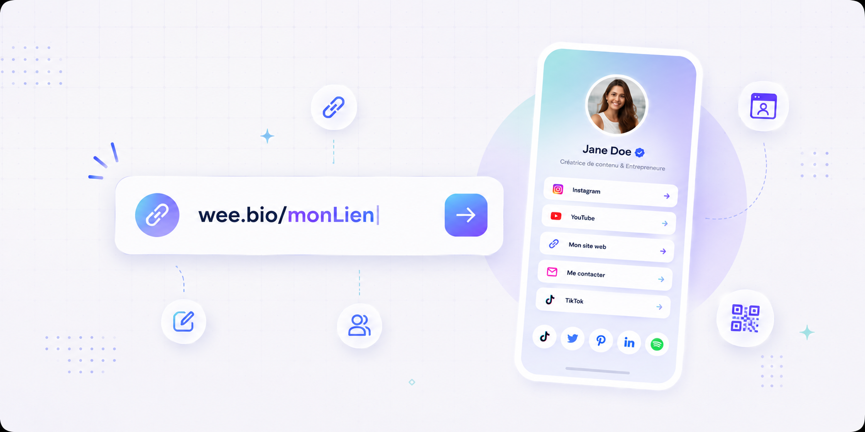 BioPage preview